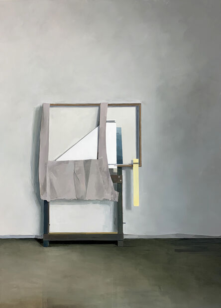 Jenny Brillhart, ‘Arrangement with Linen and Easel ’, 2019