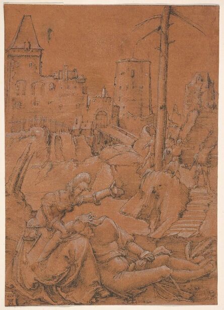 Albrecht Altdorfer, ‘Samson and Delilah’, 1506