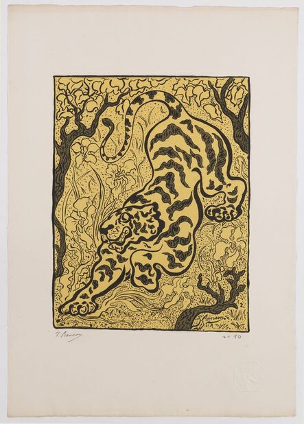 Paul Ranson, ‘Tigre dans les jungles. ’, 1893