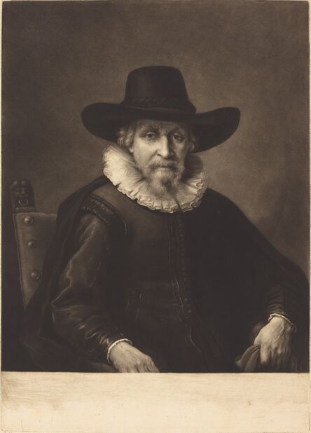 Richard Houston after Rembrandt van Rijn, ‘The Burgomaster’, ca. 1760