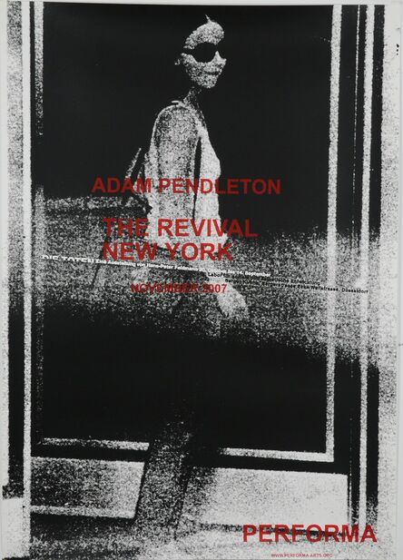 Adam Pendleton, ‘Revival of New York (Hans Peter Feldman)’, 2007