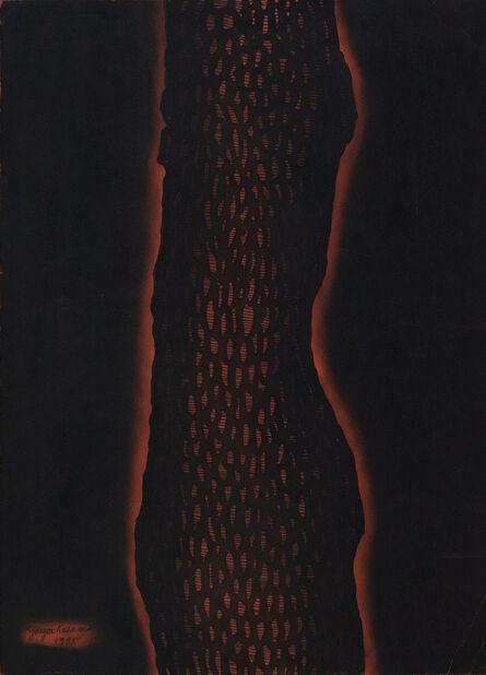 Yayoi Kusama, ‘Red River Inside my Eyelids’, 1975
