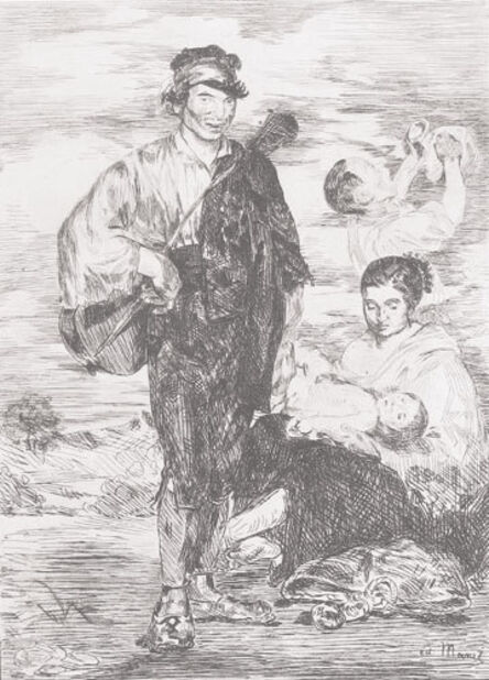 Édouard Manet, ‘Les Gitanos’, 1862
