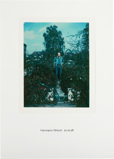 Richard Hamilton, ‘Polaroid Portrait, Hermann Nitsch 21.10.76’, 2010