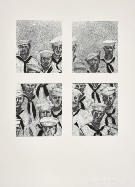 Richard Artschwager, ‘Sailors’, 1972