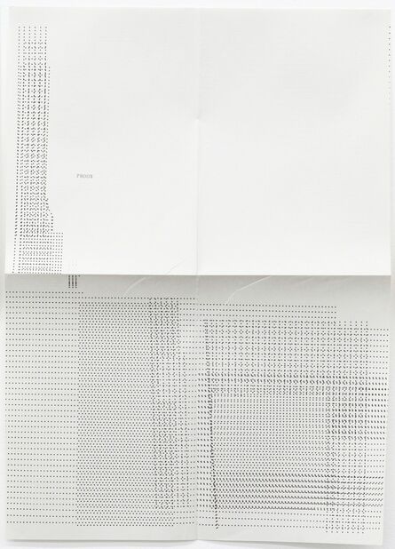 Sue Tompkins, ‘Untitled (Text reads: Phoon)’, 2012