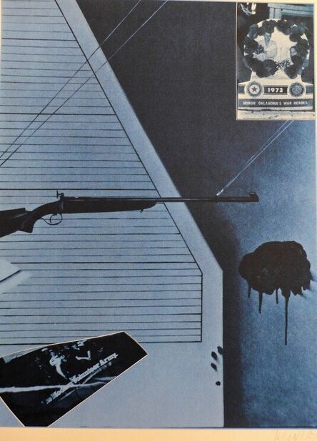 Jacques Monory, ‘USA 76 - Fusil’, 1976