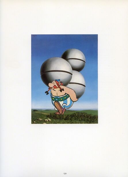 Hank Schmidt in der Beek, ‘Collage Nr. 626 (Magritte/Obelix)’, 2015