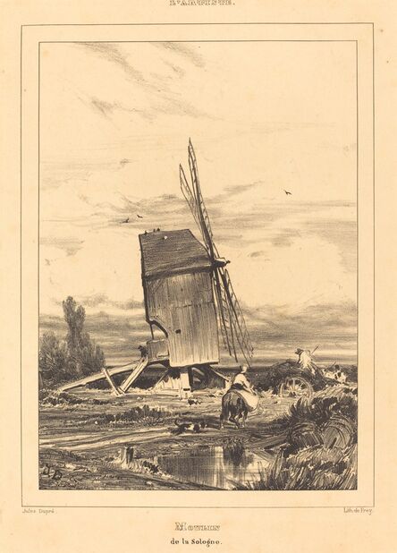 Jules Dupré, ‘Mill of the Sologne (Moulin de la Sologne)’, 1835
