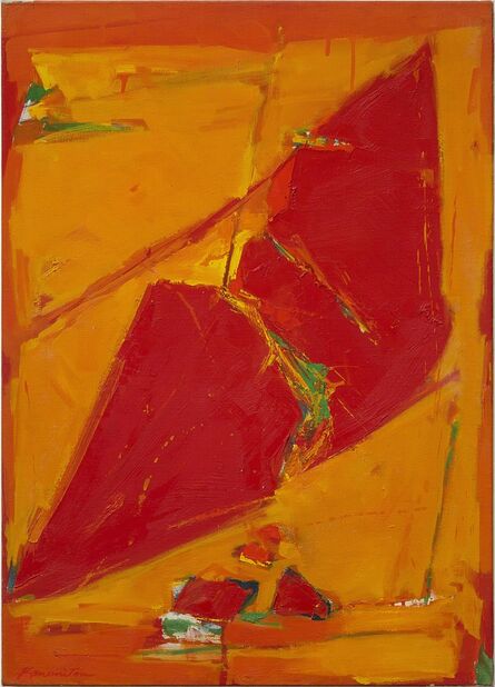 Matsumi Kanemitsu, ‘Untitled (Red)’, 1960