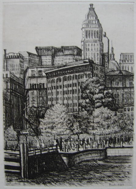 Walter Pach, ‘New York’, 1927