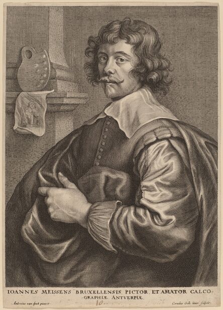 Cornelis Galle I after Sir Anthony van Dyck, ‘Joannes Meyssens’, probably 1626/1641