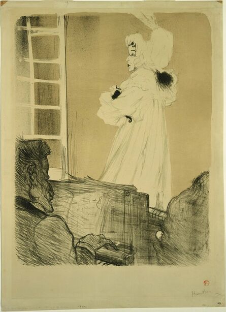 Henri de Toulouse-Lautrec, ‘Miss May Belfort (State I)’, 1895