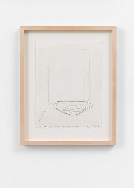 Gary Kuehn, ‘Wall to Floor Melt Piece’, 1968