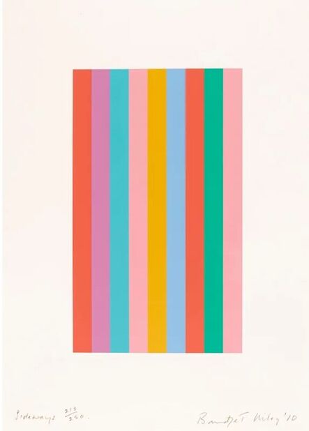 Bridget Riley, ‘Sideways’, 2010