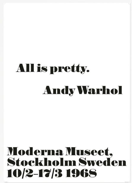 Andy Warhol, ‘All is Pretty’, 2014