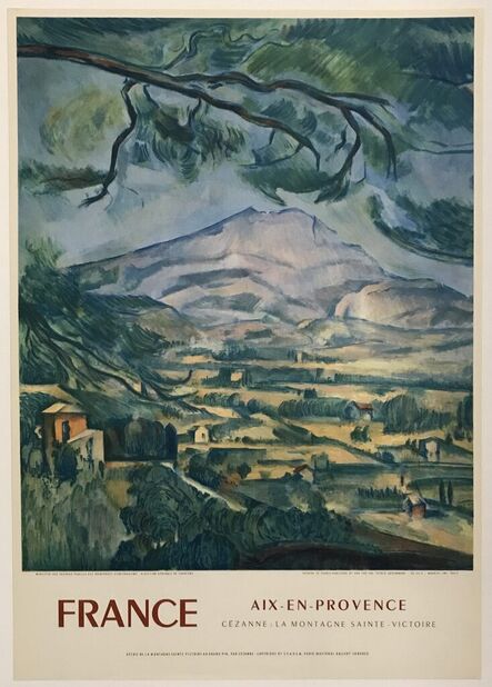 Paul Cézanne, ‘La Montagne Sainte-Victoire’, 1956