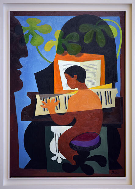 Erik Renssen, ‘PLAYING THE PIANO’, 2021