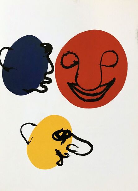 Alexander Calder, ‘Alexander Calder Derrière le Miroir lithograph’, ca. 1971