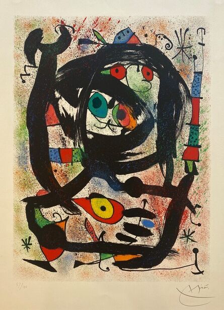 Joan Miró, ‘Lithograph for the County Museum of Art, Los Angeles’, 1969