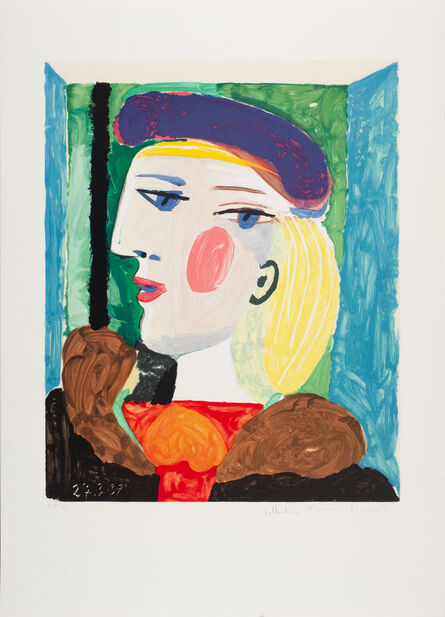 Pablo Picasso, ‘Femme Profile (Marie-Therese Walter)’, 1937; 1979-1982
