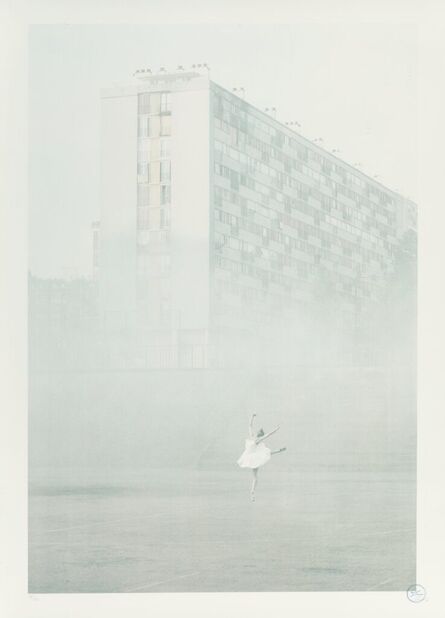 JR, ‘28 Millimètres, Portrait d'une génération, Les Bosquets, In the Mist, Montfermeil’, 2014