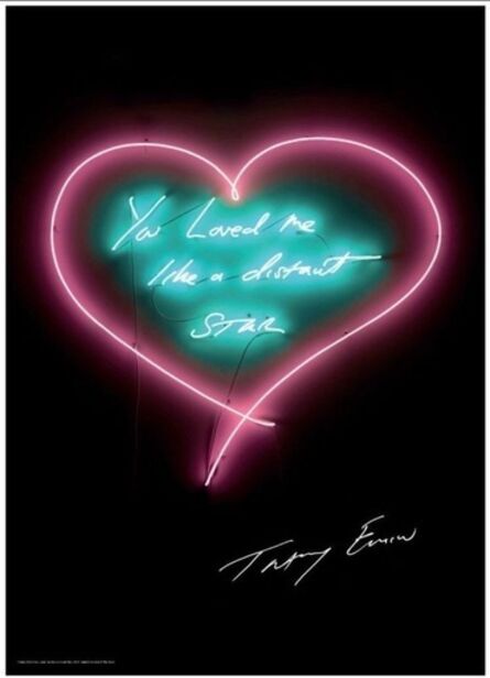 Tracey Emin, ‘You Loved Me Like A Distant Star, Framed ’, 2016
