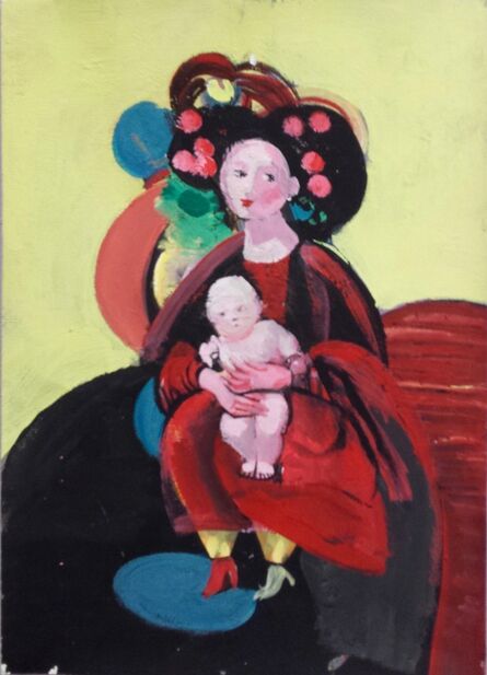 Agron (Gon) Bregu, ‘Untitled (woman and child)’, 2000