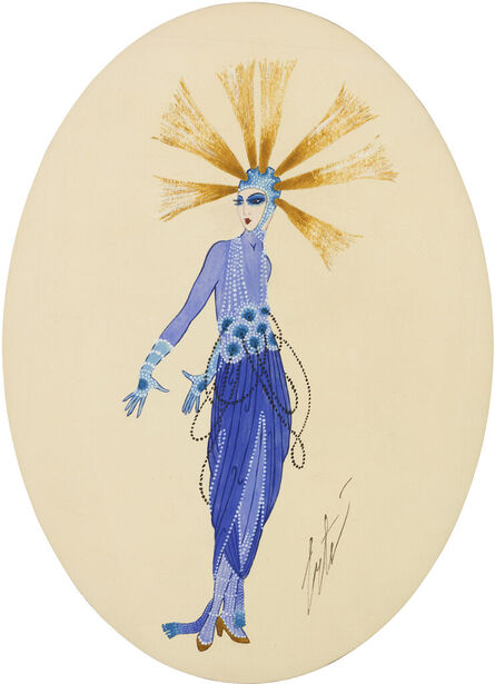 Erté, ‘Mistinguett’, 1934