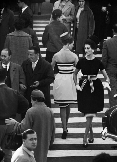 William Klein, ‘Simone + Nina. Piazza di Spagna NR.2. Rome (Vogue)’, 1960