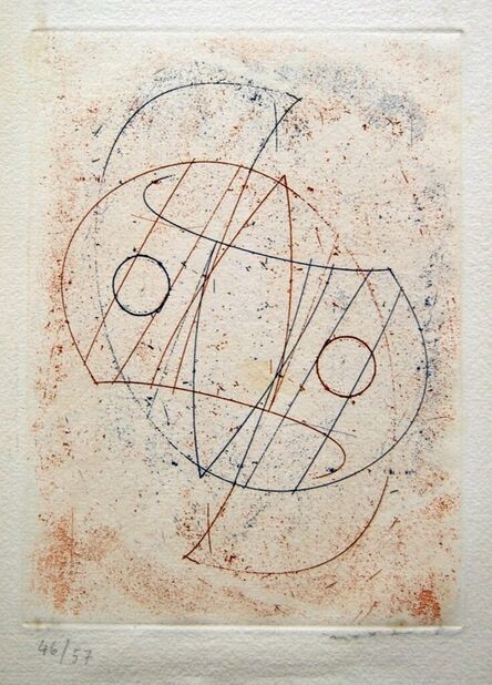 Max Ernst, ‘Obliques’, 1967