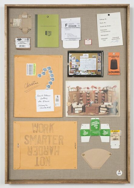 Christine Hill, ‘Musterbrett (Sample Board) No. 8’, 2012