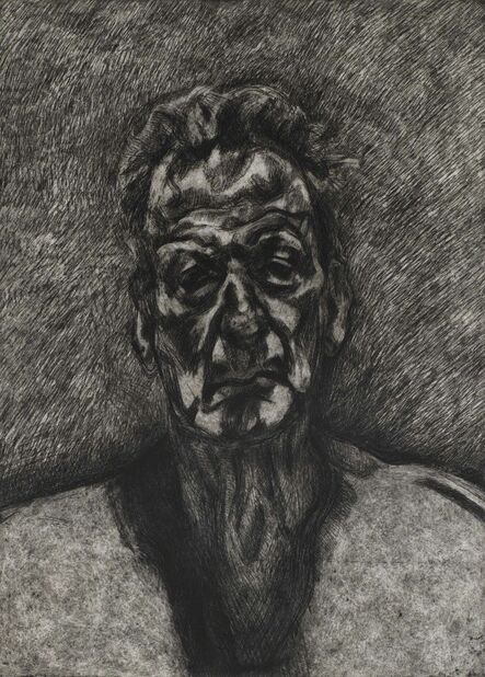 Lucian Freud, ‘Self Portrait: Reflection’, 1996