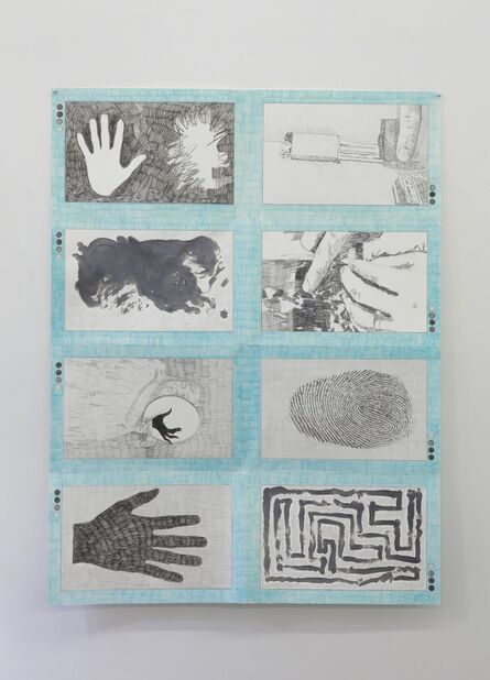 Derek Sullivan, ‘#126, A book about hands and their traces’, 2017
