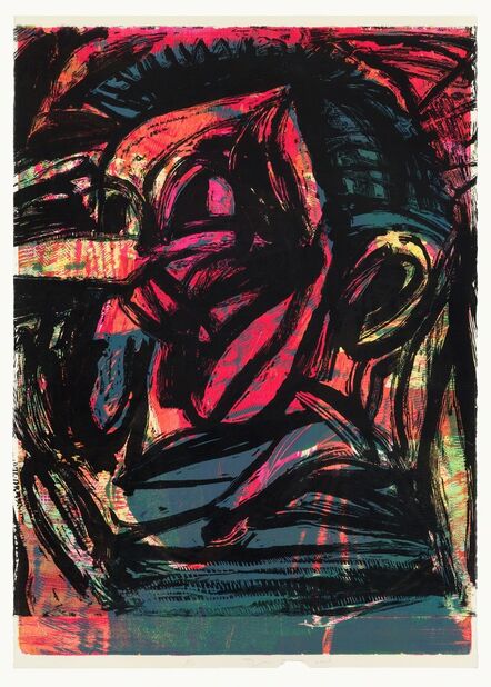 Jim Dine, ‘Black Brain’, 2013