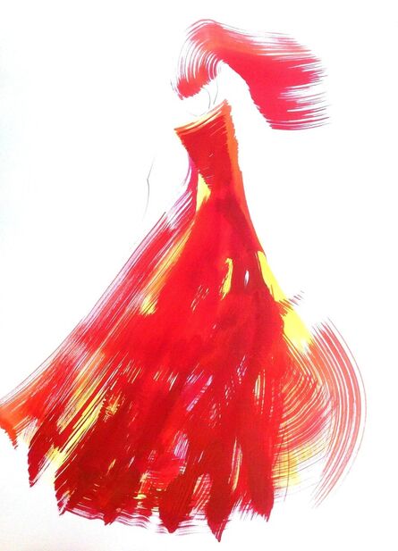 Bettina Mauel, ‘The Red Cloth 49 (framed)’, 2014