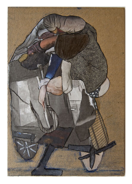 Fanny Allié, ‘Woman-Scythe (Cardboard Portraits Series)’, 2015