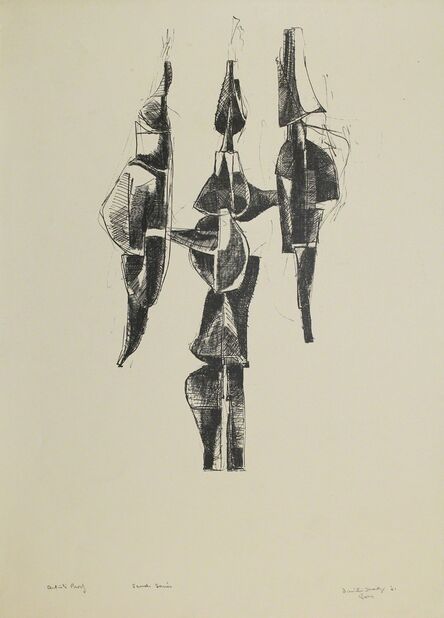 Dimitri Hadzi, ‘Scudi Series’, 1961