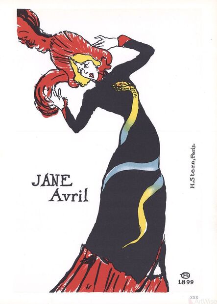 Henri de Toulouse-Lautrec, ‘Jane Avril’, 1966