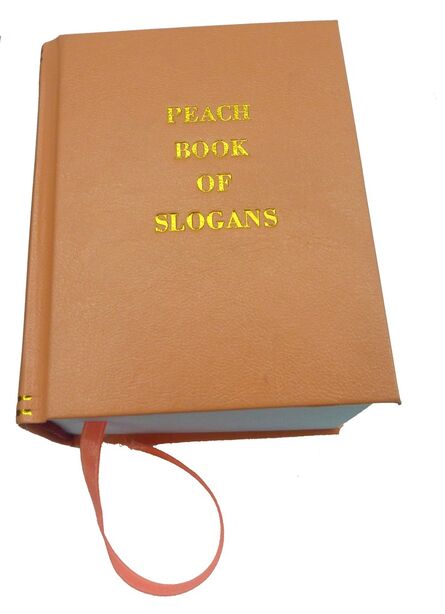 Kiri Dalena, ‘Peach Book of Slogans’, 2014