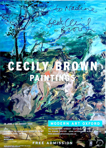 Cecily Brown, ‘Cecily Brown Paintings at Modern Art Oxford (hand signed and inscribed)’, 2005