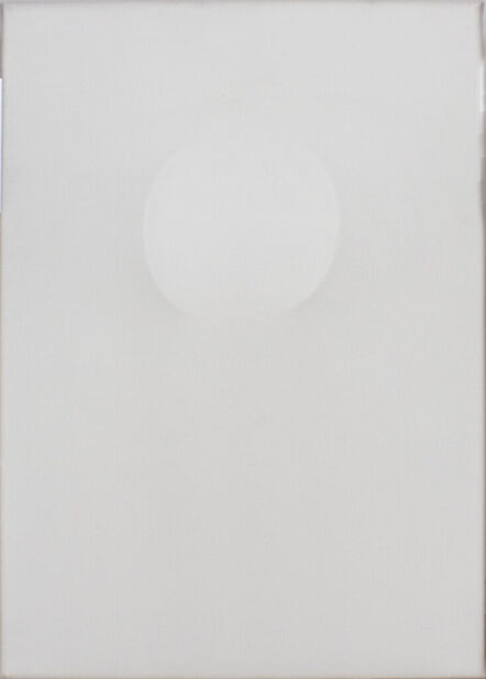 Turi Simeti, ‘2 ovali bianchi ’, 2013 