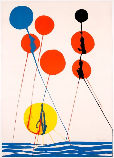 Alexander Calder, ‘Seascape’, 1974