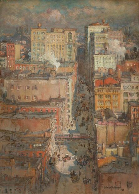 Colin Campbell Cooper, ‘West Side, New York’, 1908