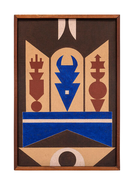 Rubem Valentim, ‘Emblema 83 Pegí’, 1983