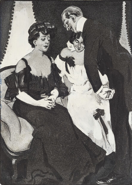 Ferdinand von Reznicek, ‘The Widow’, 1904
