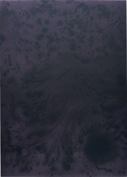 Sayre Gomez, ‘Untitled Painting in Purple on Purple’, 2014