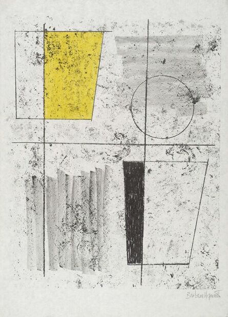 Barbara Hepworth, ‘Three Forms Assembling (1968) (signed)’, 1968