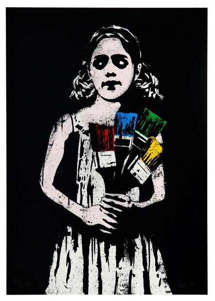 DOLK, ‘Paint Brush Girl’, 2008