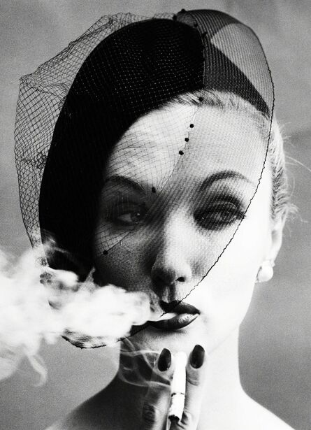 William Klein, ‘Smoke & Veil (Vogue), Paris, France’, 1958